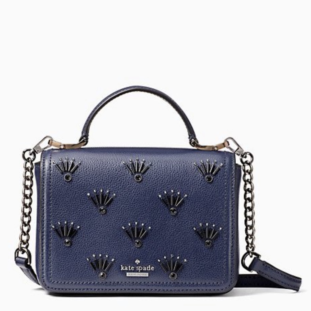 Kate Spade Maisie Embellished Leather Crossbody - Picture 5 of 8